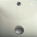 DAX Ceramic Square Single Bowl Undermount Bathroom Sink  Ivory Finish  18-1/2 x 13-9/16 x 8-1/16 Inches (BSN-202C-I) - B07DWFPVKQ